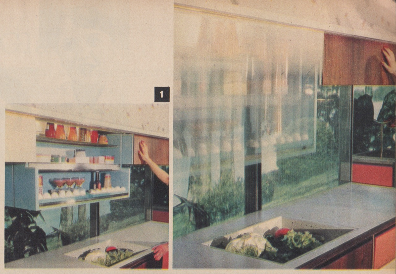 Illustration for article titled The 1950s "Miracle Kitchen" of the Future Had Its Own Roomba